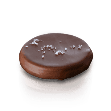 Walnuss Gianduja aus karamellisierten Walnüssen und Vollmilch Schokolade.