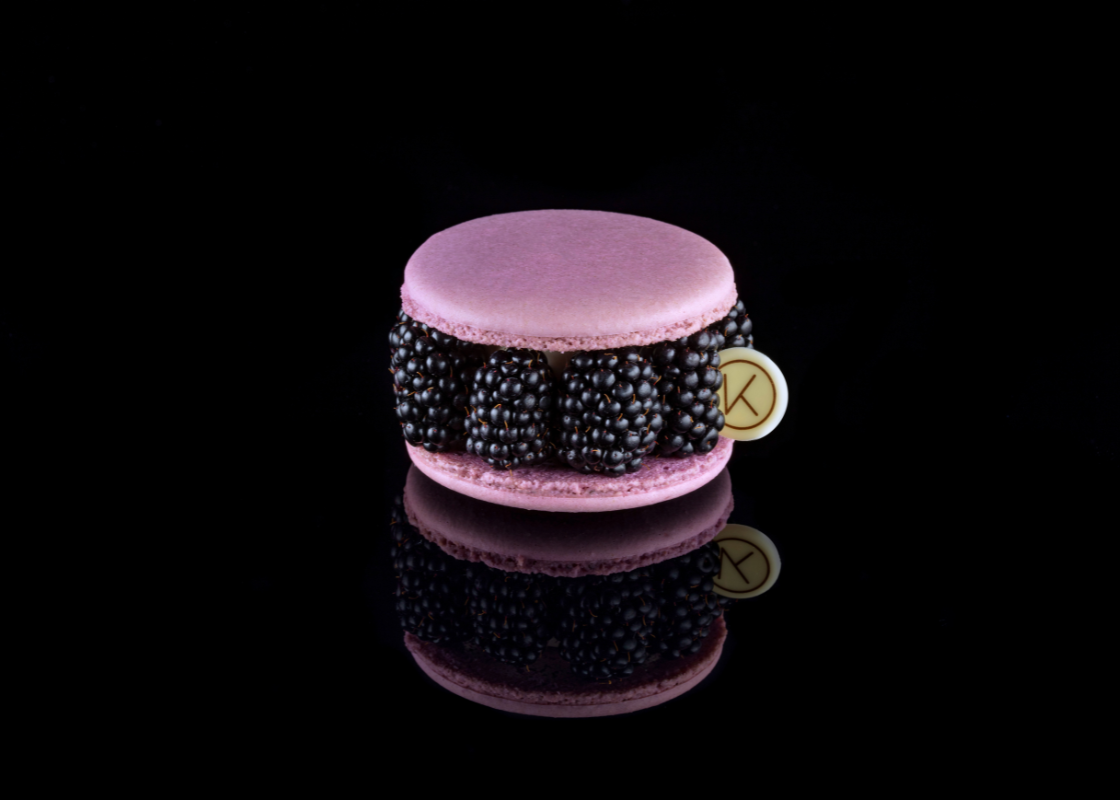 Brombeer Macaron | Glutenfrei