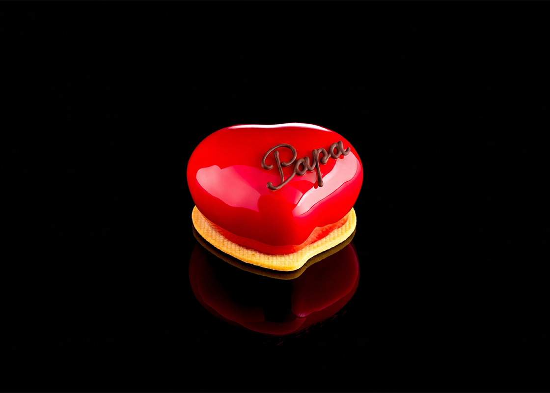 Chéri Himbeere Panna Cotta Papa | Verfügbar 12. & 13. Mai 